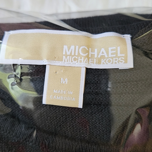 Michael Kors Black Ribbed Sweater - Picture 2 of 2